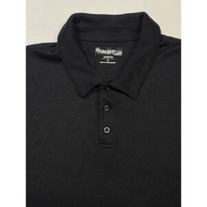 Alfani Men's Black stretch polyester Polo Shirt - Medium. Excellent shape!!